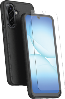 Estuche Body Glove Prism con agarre + protector para pantalla de vidrio templado DuraGlass - Samsung Galaxy A17 5G/A16 5G
