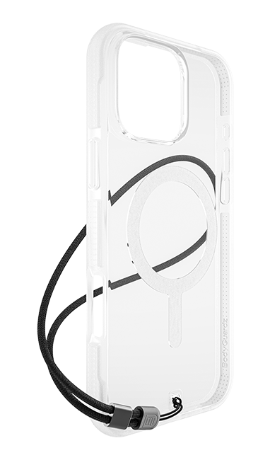 Estuche BodyGuardz Ace Pro con MagSafe para el iPhone 16 Pro Max, transparente (consulta de producto 3)