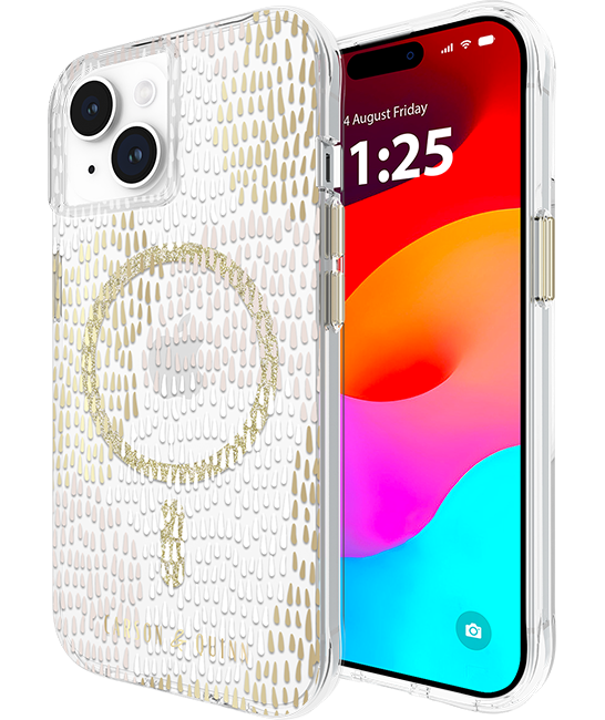 Carson & Quinn Glamour In Gold with MagSafe Case - iPhone 15/14/13 - Multi  (Product view 4)