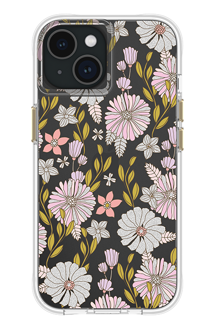 Carson & Quinn Pink Blissfull Blooms with MagSafe Case - iPhone 15/14/13 - Multi  (Product view 2)