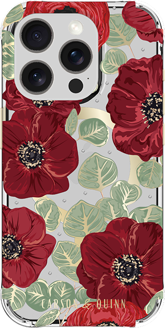 Estuche Carson & Quinn Red Garnet with Gemstones con MagSafe para iPhone 15 Pro, multicolor (consulta de producto 1)