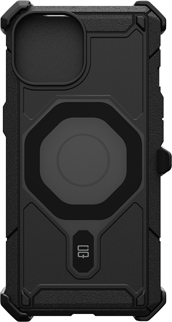 CQ x Carson & Quinn Bolt with MagSafe Case and Holster - iPhone 15/14/13 - Black  (Product view 1)