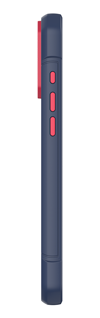 CQ x Carson & Quinn Champion Case with MagSafe - iPhone 16 Pro Max - Navy/Red  (Product view 3)