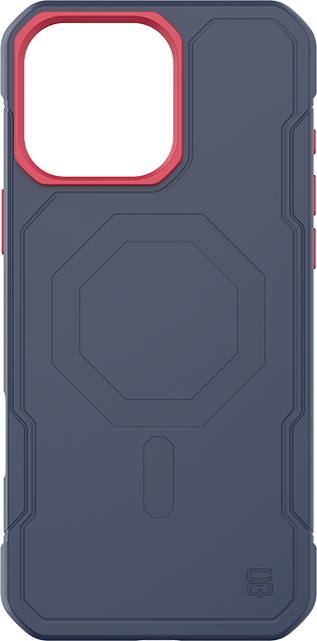 CQ x Carson & Quinn Champion Case with MagSafe - iPhone 16 Pro Max - Navy/Red  (Product view 1)