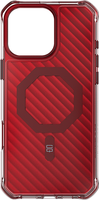 Estuche CQ x Carson & Quinn Crossways con MagSafe para iPhone 16 Pro Max, rojo ladrillo (consulta de producto 1)