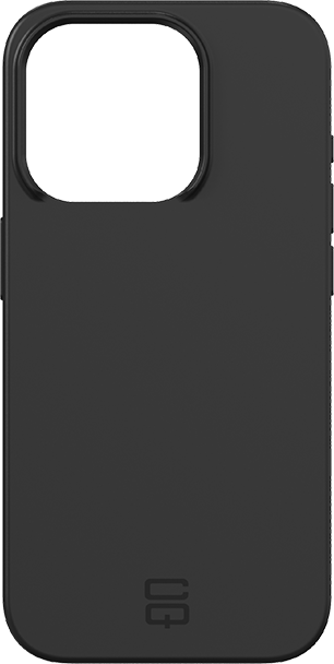 Estuche de silicona CQ x Carson & Quinn con MagSafe para iPhone 15 Pro, negro (consulta de producto 1)