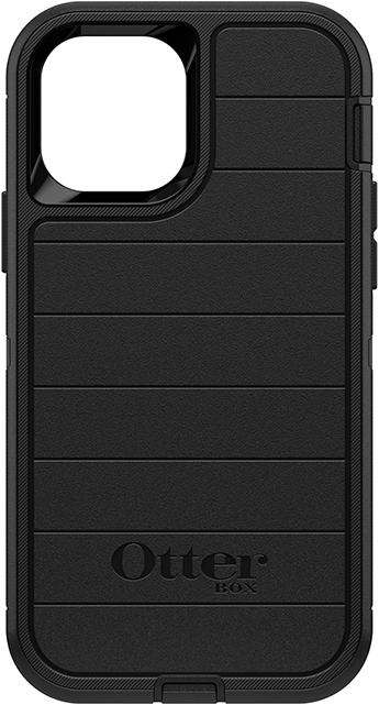 OtterBox Defender Pro Series Case and Holster - iPhone 12/12 Pro - Black  (Product view 1)