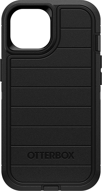 OtterBox Defender Pro Series Case and Holster - iPhone 15/14/13 - Black  (Product view 1)