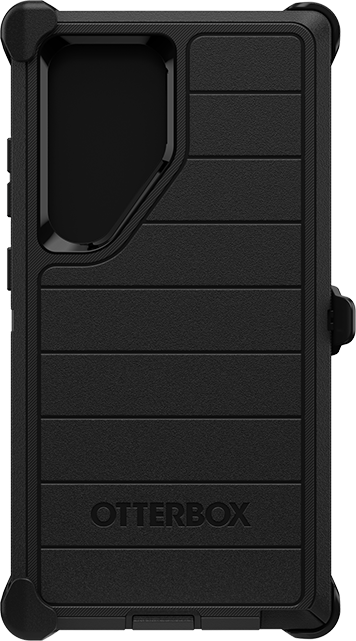 OtterBox Defender Pro Series Case and Holster - Samsung Galaxy S24 Ultra - Black  (Product view 1)