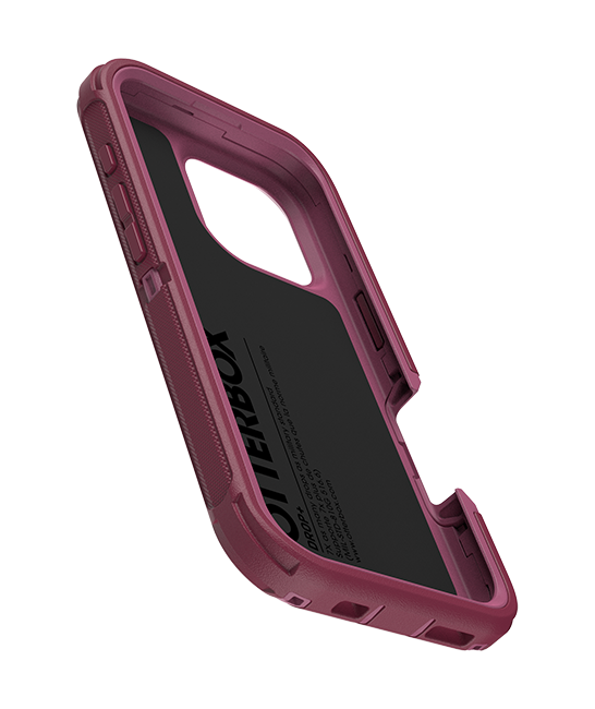 OtterBox Defender Pro Series Case with MagSafe - iPhone 16 Pro - Foxberry Pink  (Product view 4)