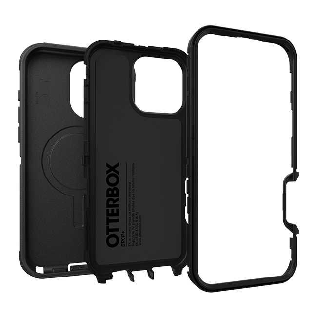 Estuche OtterBox Defender Pro Series con MagSafe para iPhone 16 Pro Max, negro (consulta de producto 3)