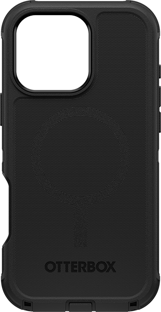 OtterBox Defender Pro Series Case with MagSafe - iPhone 16 Pro Max - Black  (Product view 1)