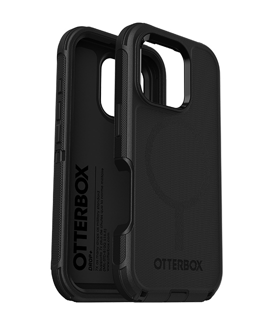 OtterBox Defender Pro Series Case with MagSafe - iPhone 16 Pro - Black  (Product view 2)