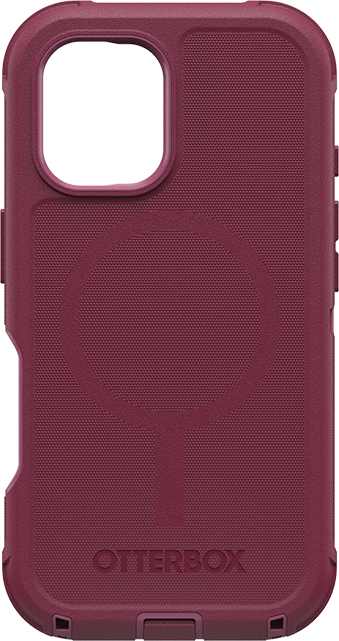 OtterBox Defender Pro Series Case with MagSafe - iPhone 16 - Foxberry Pink  (Product view 1)