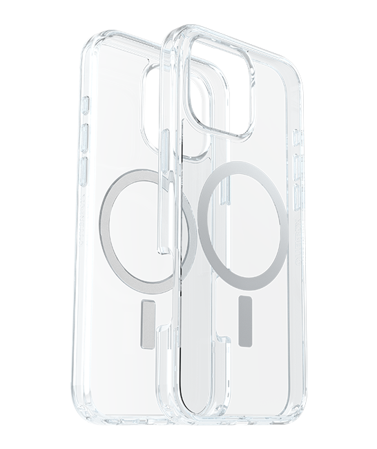 OtterBox Symmetry Series+ with MagSafe Case - iPhone 16 Pro Max - Clear  (Product view 2)