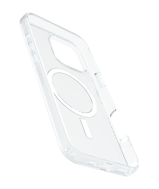 Estuche OtterBox Symmetry Series+ con MagSafe para iPhone 16 Pro Max, transparente (consulta de producto 4)