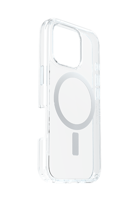 Estuche OtterBox Symmetry Series+ con MagSafe para iPhone 16 Pro, transparente (consulta de producto 3)