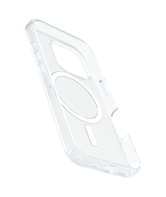 Estuche OtterBox Symmetry Series+ con MagSafe para iPhone 16 Pro, transparente (consulta de producto 4)