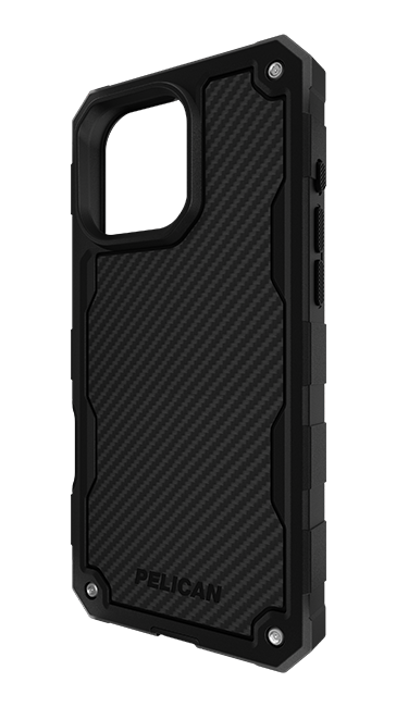 Pelican Shield Carbon Fiber with MagSafe Case and Holster - iPhone 16 Pro Max - Black  (Product view 2)