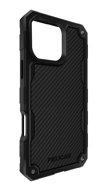 Pelican Shield Carbon Fiber with MagSafe Case and Holster - iPhone 16 Pro Max - Black  (Product view 3)