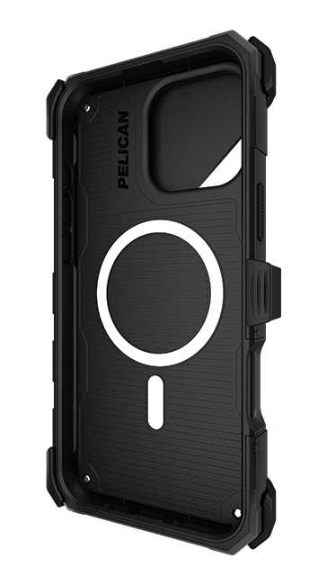 Pelican Shield Carbon Fiber with MagSafe Case and Holster - iPhone 16 Pro Max - Black  (Product view 4)