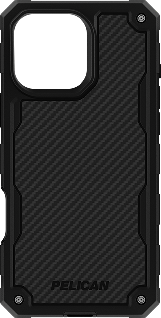 Pelican Shield Carbon Fiber with MagSafe Case and Holster - iPhone 16 Pro Max - Black  (Product view 1)