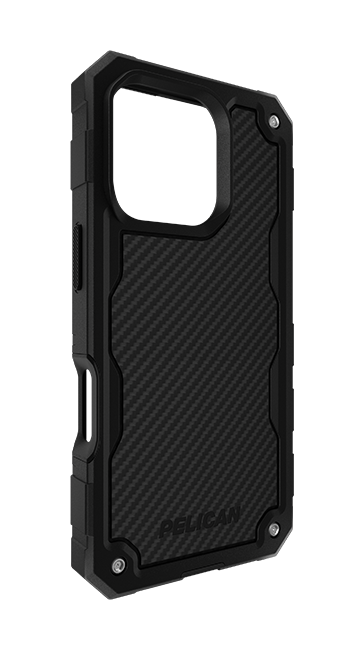 Pelican Shield Carbon Fiber with MagSafe Case and Holster - iPhone 16 Pro - Black  (Product view 4)