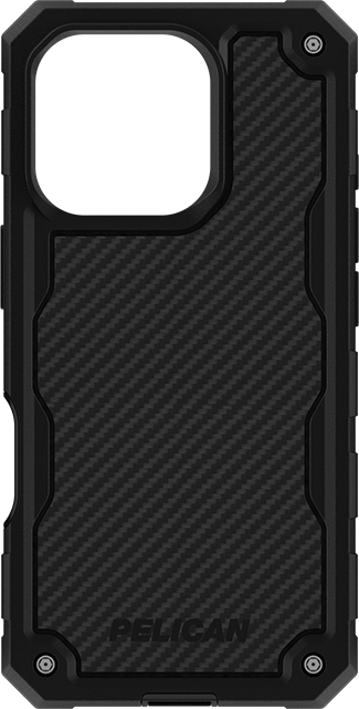 Pelican Shield Carbon Fiber with MagSafe Case and Holster - iPhone 16 Pro - Black  (Product view 1)