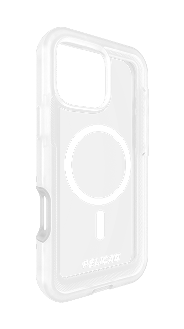 Estuche y funda Pelican Voyager con MagSafe para iPhone 16 Pro Max, transparente (consulta de producto 2)