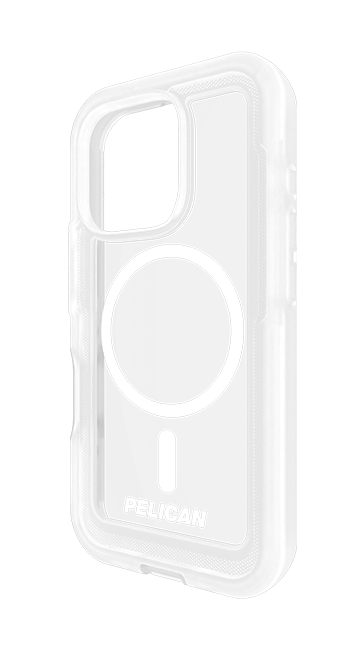 Estuche y funda Pelican Voyager con MagSafe para iPhone 16 Pro, transparente (consulta de producto 2)