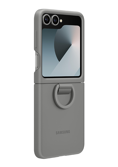 Samsung Silicone Case - Samsung Galaxy Z Flip6 - Gray  (Product view 3)