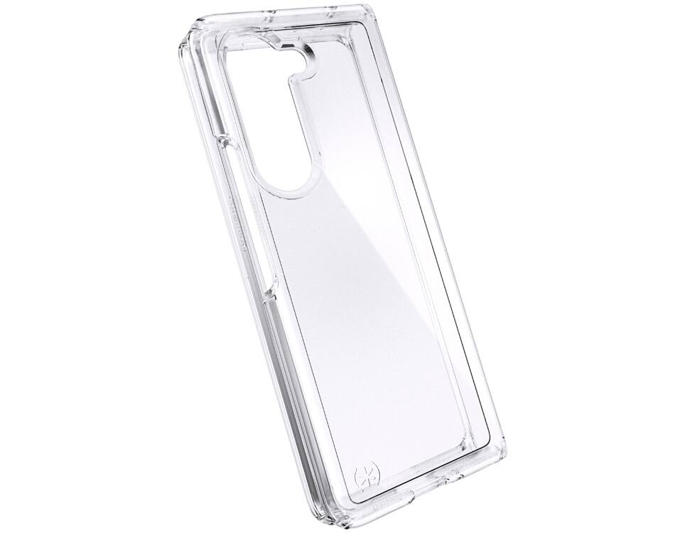 Speck - Presidio Perfect Clear Case For Samsung Galaxy Z Flip5 - Clear And  Gold Glitter 150539-9221