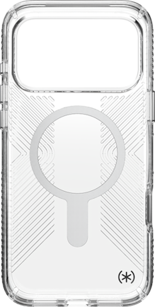 Presidio Perfect-Clear Grip Chrome ClickLock MagSafe Case - iPhone 17 Pro Max