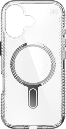 Presidio Perfect-Clear Grip Chrome ClickLock MagSafe Case - iPhone 17