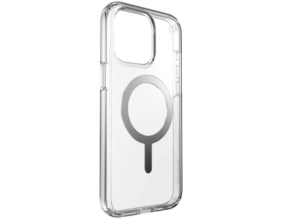 Speck Presidio Perfect-Clear MagSafe iPhone 15 Pro Max Clear Case