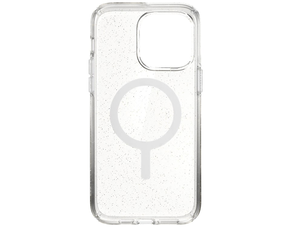 Funda iPhone 14 Pro Max Speck Presidio Perfect Clear Glitter