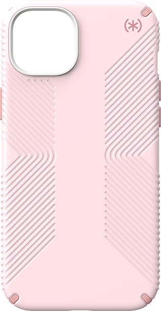 Speck Presidio2 Grip with MagSafe Case - iPhone 15 Plus - Nimbus Pink  (Product view 1)