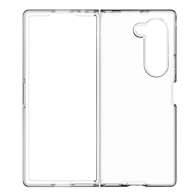 Zagg Bridgetown Case - Samsung Galaxy Z Fold6 - Clear  (Product view 2)