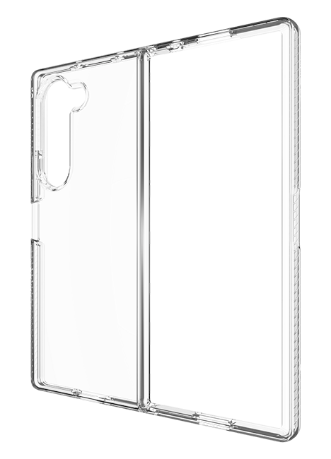 Zagg Bridgetown Case - Samsung Galaxy Z Fold6 - Clear  (Product view 3)