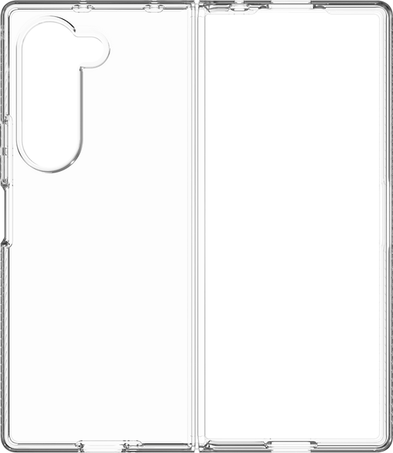 Zagg Bridgetown Case - Samsung Galaxy Z Fold6 - Clear  (Product view 1)