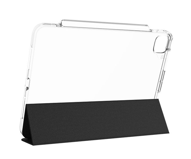Zagg Crystal Palace Folio Case - iPad Pro 11-inch (2024) - Clear  (Product view 7)