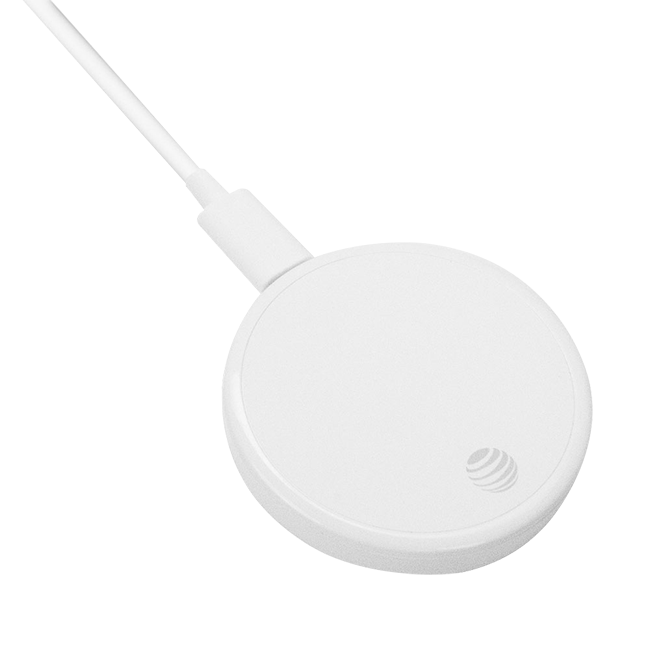 AT&T 15W MPP Premium Magnetic Wireless Charging Pad - White  (Product view 6)