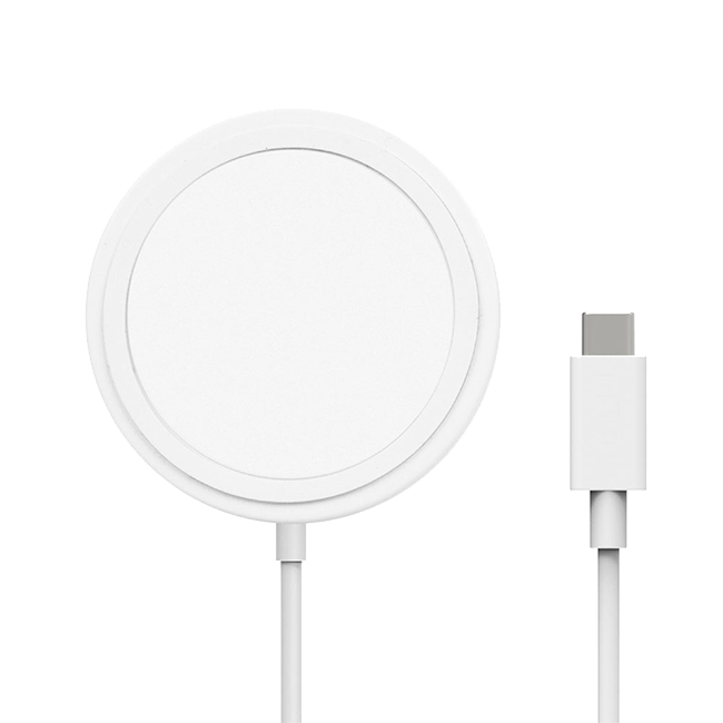 AT&T Qi2 Magnetic Charging Pad - White  (Product view 2)