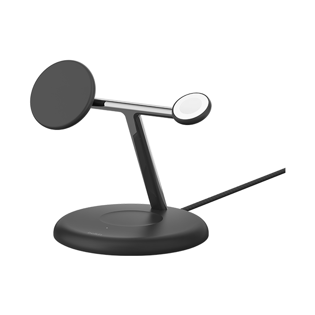 Belkin BoostCharge Pro 3-in-1 Magnetic Stand - Black  (Product view 2)