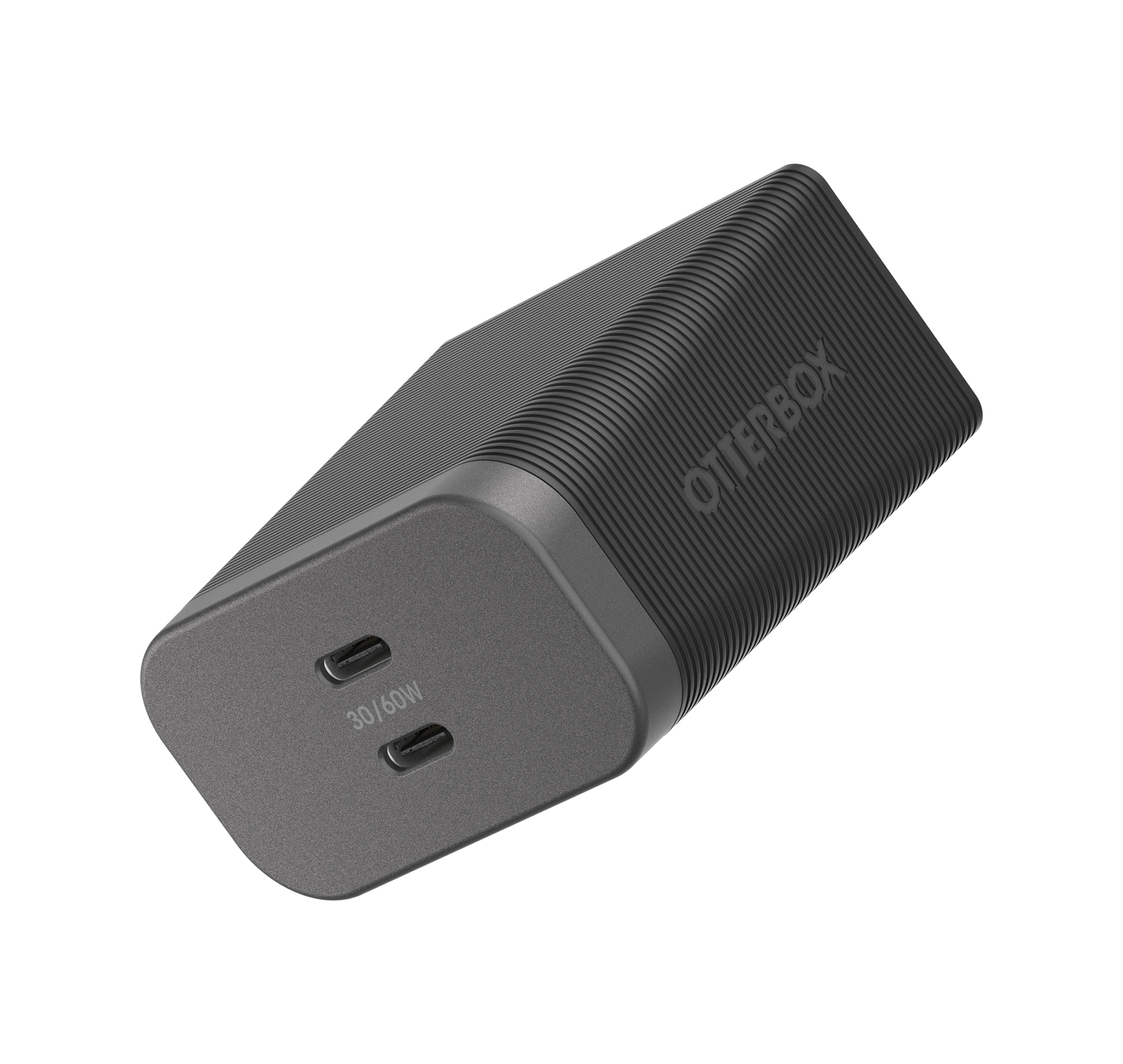 OtterBox Premium Pro 60w GaN Dual Fast Charger - black  (Product view 3)