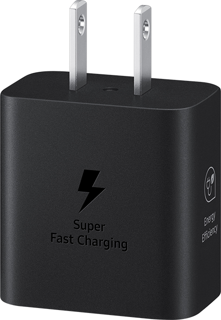 Official Samsung Black PD 25W EU Travel Charger - For Samsung Galaxy A34 5G