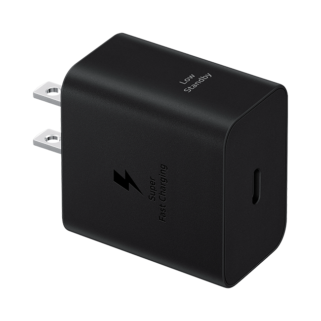 Samsung 45W USB-C Power Adapter - Black  (Product view 2)
