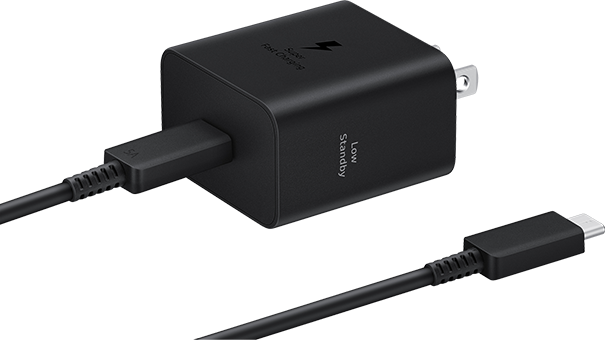 Samsung 45W USB-C Power Adapter - Black  (Product view 1)
