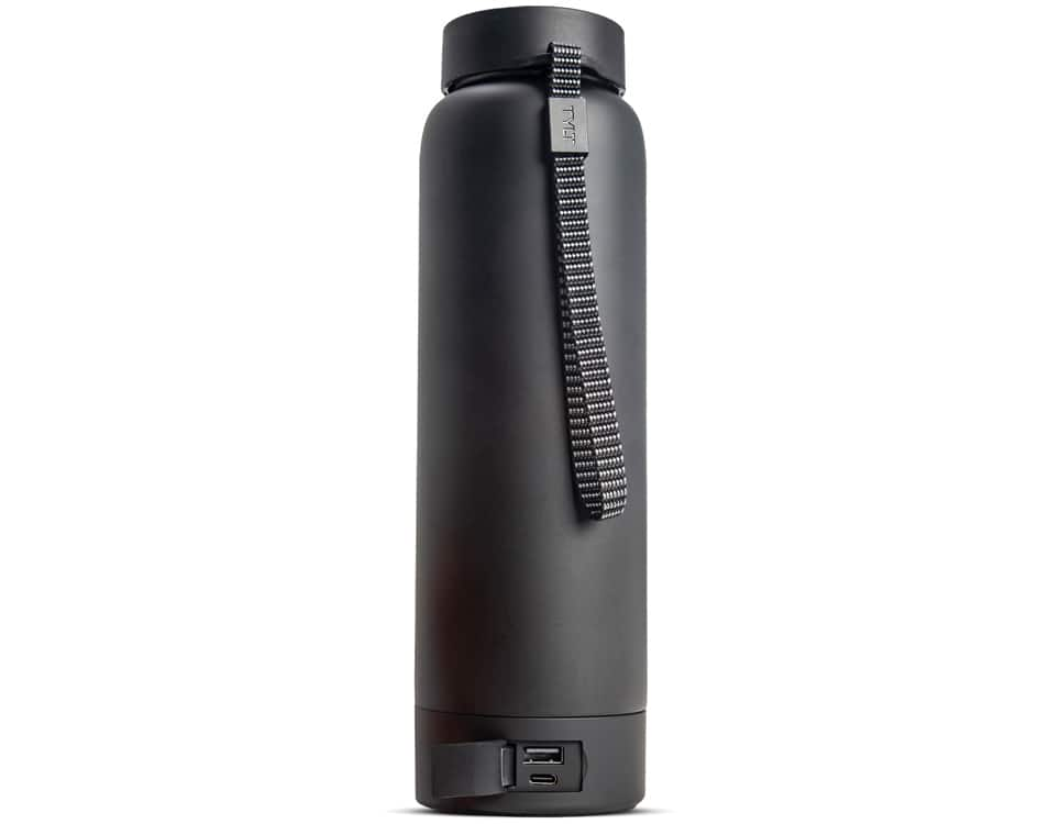 TYLT Power Bottle, Water Bottle with Portable Battery