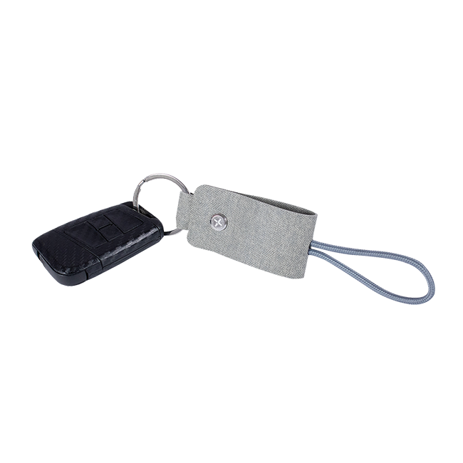 Tylt Type C Keychain - Gray  (Product view 4)
